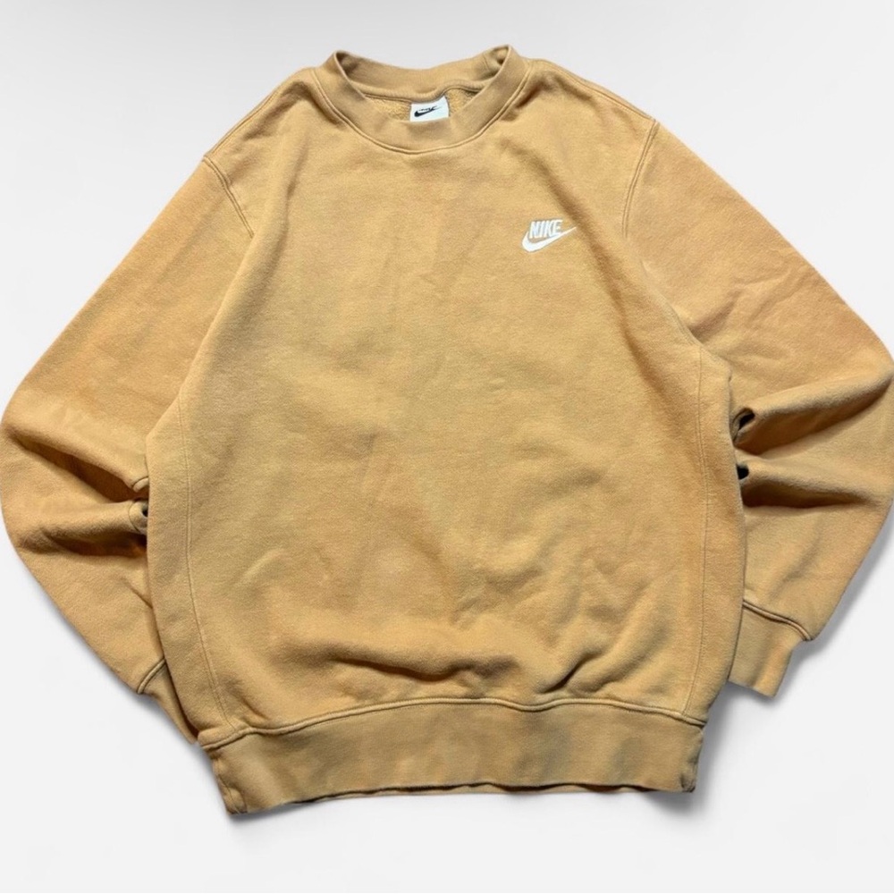 Nike Men's Camel Crewneck Sweater